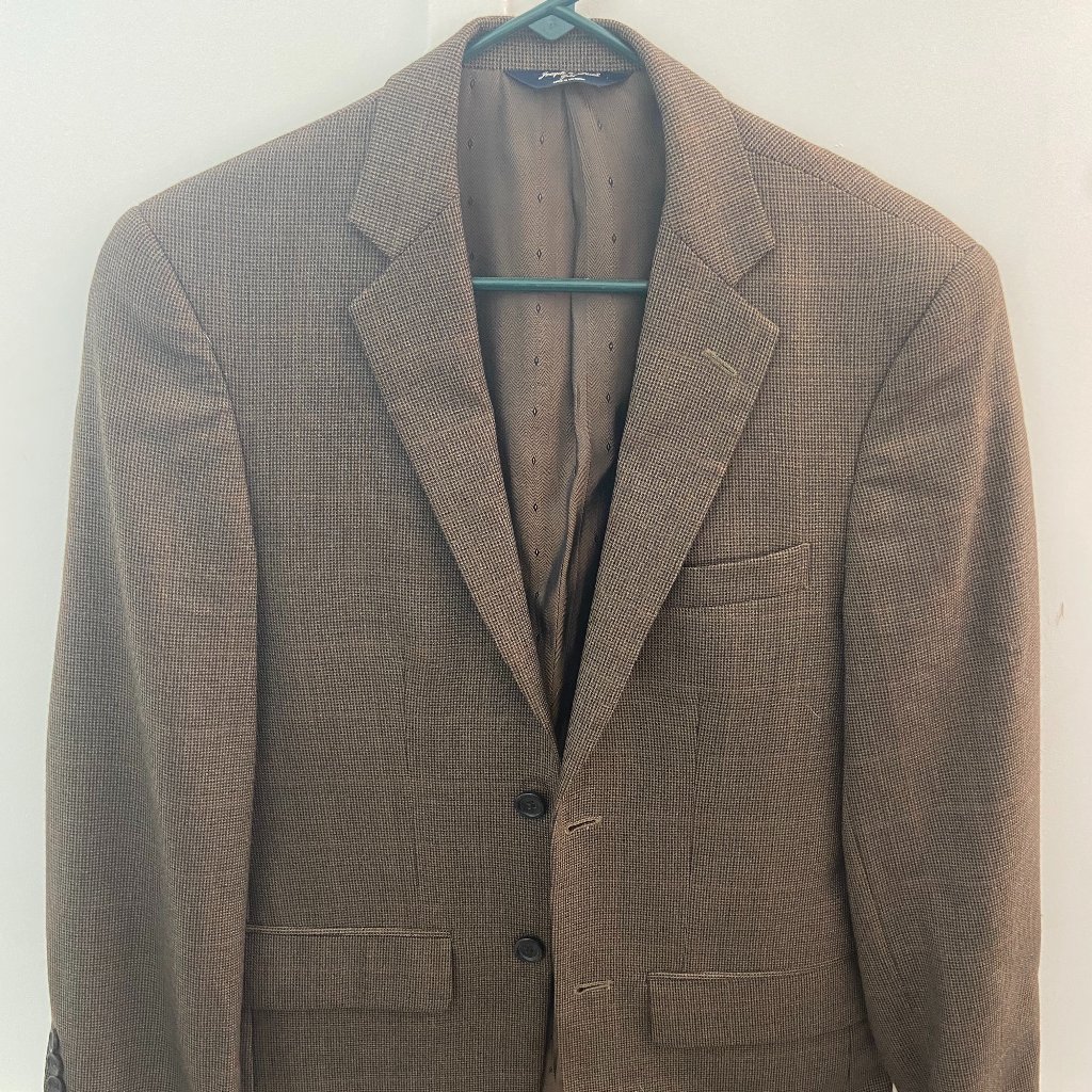 Jospeh And Feiss Jacket Tan Brown 40r